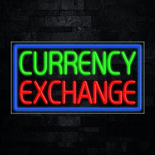Currency Exchange Flex-Led Sign