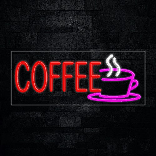 Coffee, Logo Flex-Led Sign
