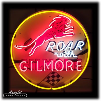 Roar with Gilmore Neon Sign