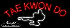Tae Kwon Do LED Sign