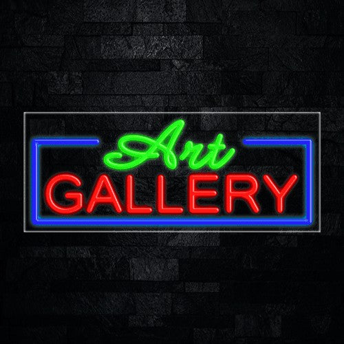 Art Gallery Flex-Led Sign