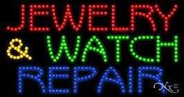 Jewelry & Watch Repair LED Sign