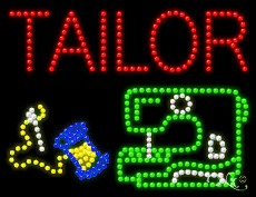 Tailor LED Sign
