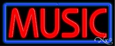 Music Company Neon Sign
