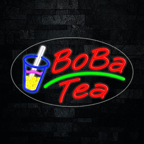 Boba Tea Flex-Led Sign
