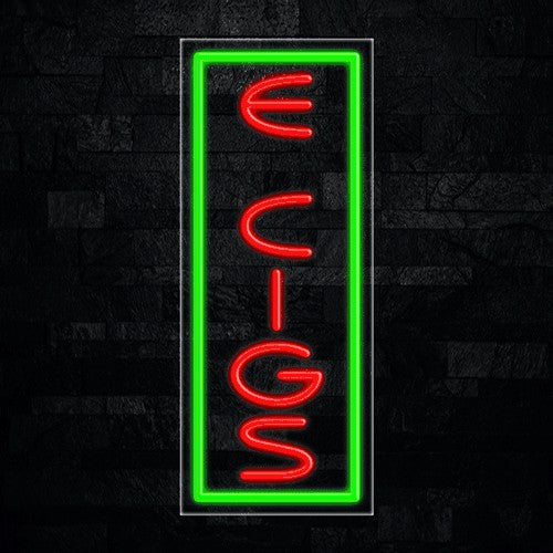 E Cigs Flex-Led Sign