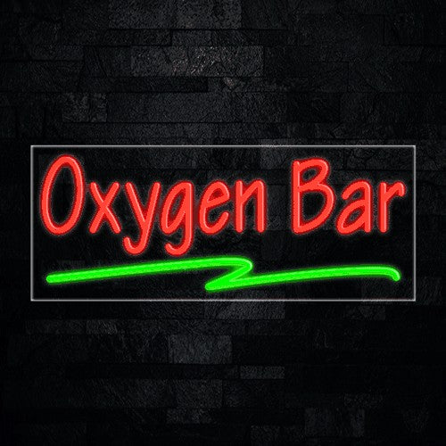 Oxygen Bar Flex-Led Sign