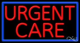 Urgent Care Business Neon Sign