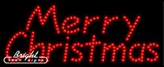 Merry Christmas LED Sign
