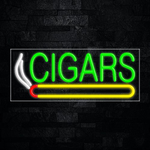 Cigars, Logo Flex-Led Sign