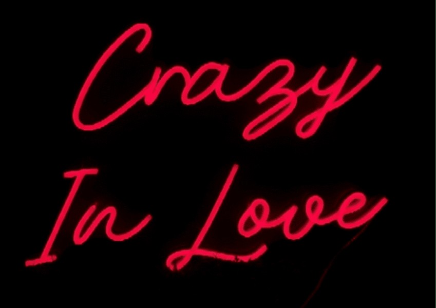 Crazy in Love FLEX-LED Sign