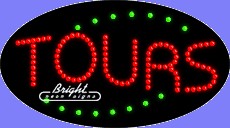 Tours LED Sign