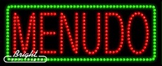 Menudo LED Sign