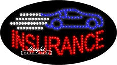 Insurance LED Sign