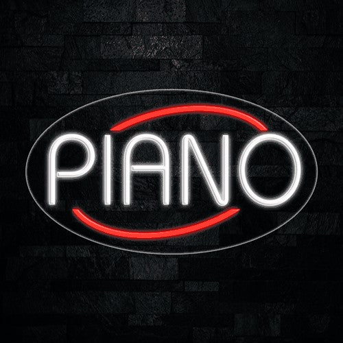 Piano Flex-Led Sign