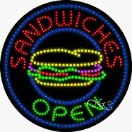 Sandwiches LED Sign