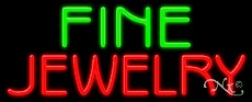 Fine Jewelry Business Neon Sign