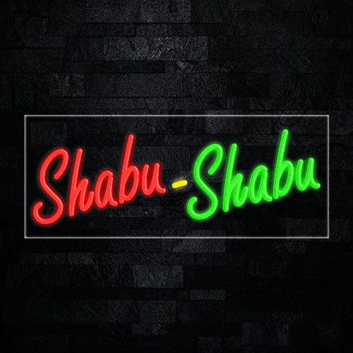 Shabu Shabu Flex-Led Sign