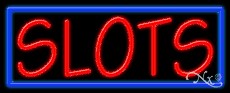 Slots Business Neon Sign
