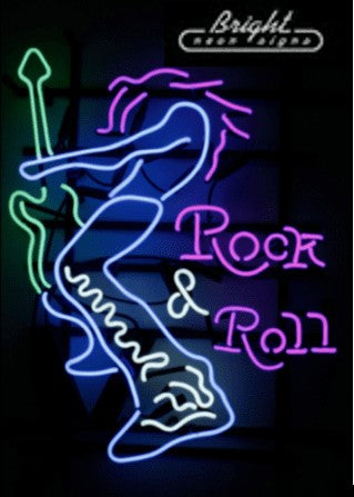 Rock and Roll Neon Sign