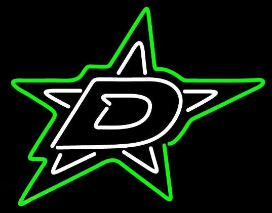 Dallas Stars Neon Sign