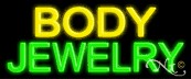 Body Jewelry Economic Neon Sign
