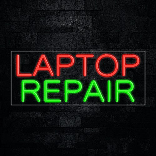 Laptop Repair Flex-Led Sign