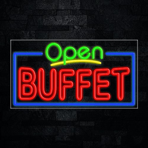Buffet Flex-Led Sign