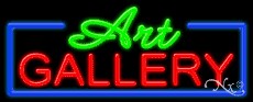 Art Gallery Business Neon Sign