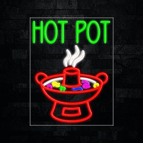 Hot Pot Flex-Led Sign