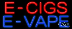 E-Cigs E-Vape Business Neon Sign