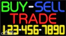 Buy Sell Trade Neon w/Phone #