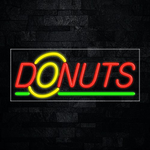 Donuts, Logo Flex-Led Sign