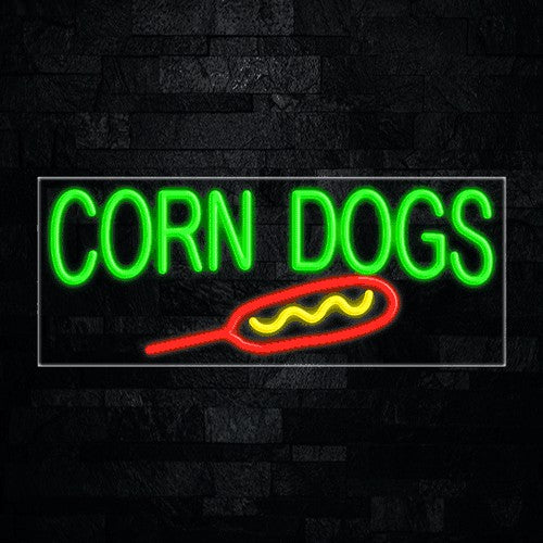 Corn Dogs Flex-Led Sign