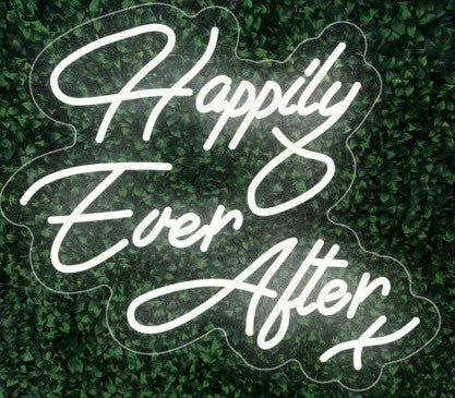 Happily Ever After X LED FLEX Sign