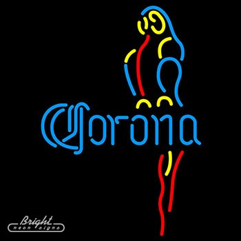 Corona Parrot Neon Beer Sign