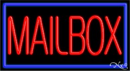 Mailbox Business Neon Sign