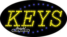Keys LED Sign