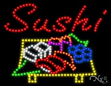 Sushi LED Sign