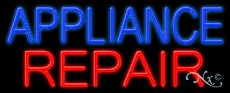 Appliance Repair Business Neon Sign