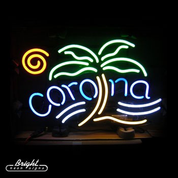Corona Palm Neon Sign