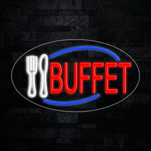 Buffet Flex-Led Sign