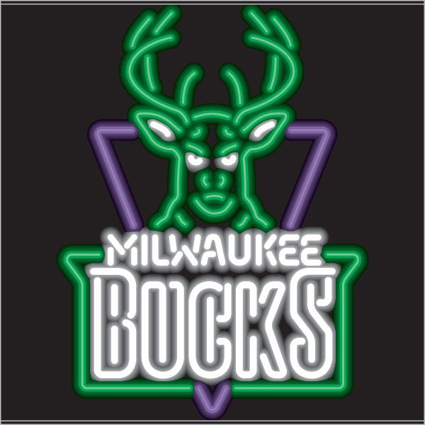 Milwaukee Bucks Neon Sign