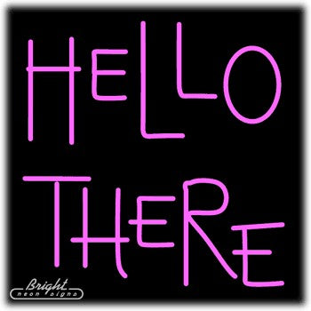 Halloween Hell Here Neon Sign