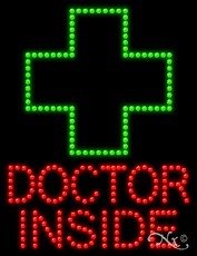 Doctor Inside LED Sign