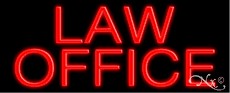 Law Office Neon Sign