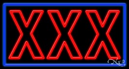 XXX Business Neon Sign
