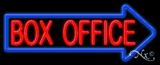 Box Office Business Neon Sign