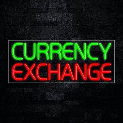 Currency Exchange Flex-Led Sign