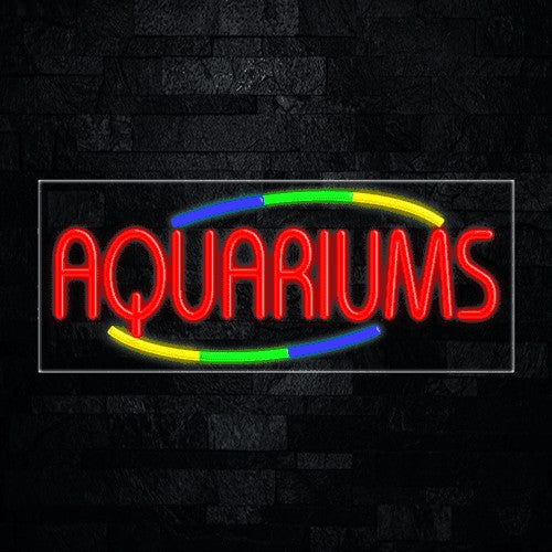 Aquariums Flex-Led Sign